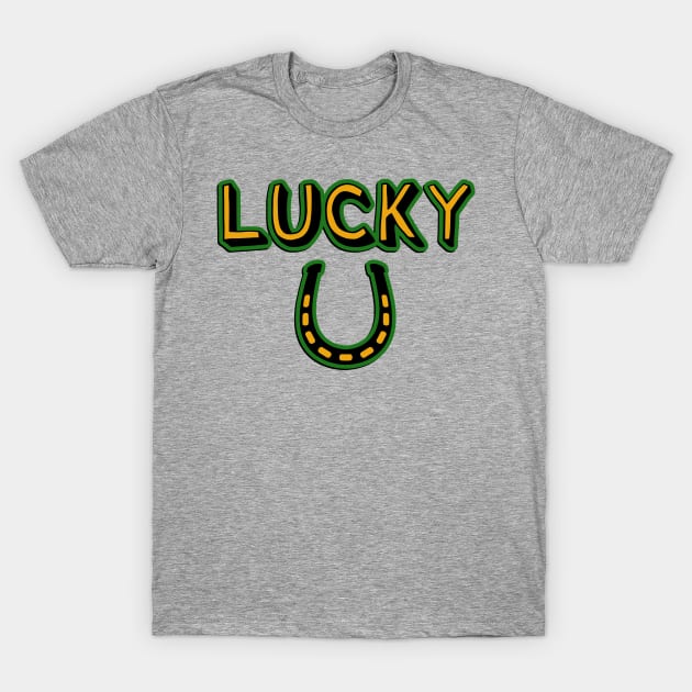 Lucky Horseshoe T-Shirt by TTLOVE